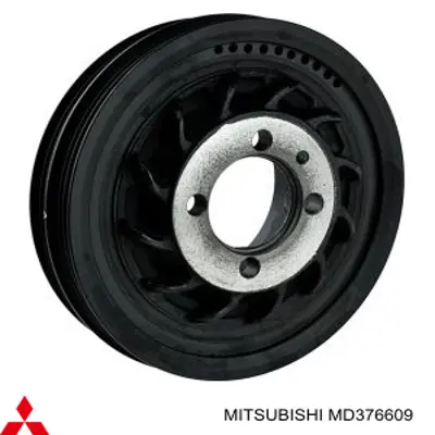 Шкив коленвала MD376609 Mitsubishi