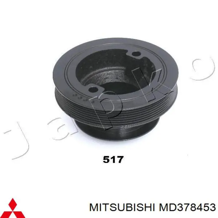 Шкив коленвала PU517 Japan Parts