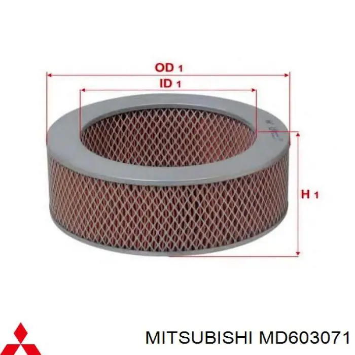 Воздушный фильтр J1325011 Nipparts