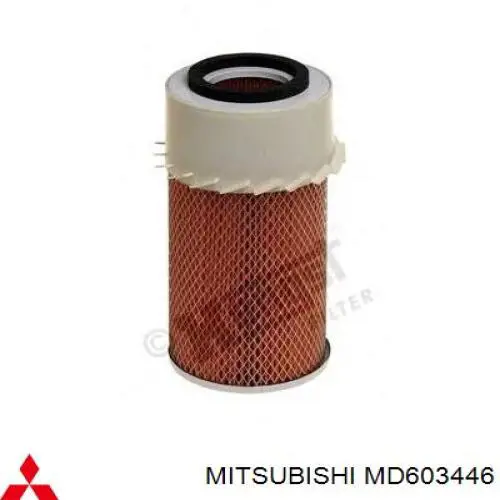 MD603446 Mitsubishi воздушный фильтр