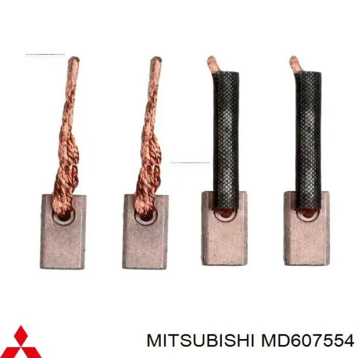 MD607554 Mitsubishi щетка стартера