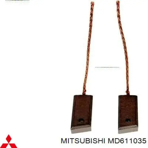 Щетка генератора MD611035 Mitsubishi