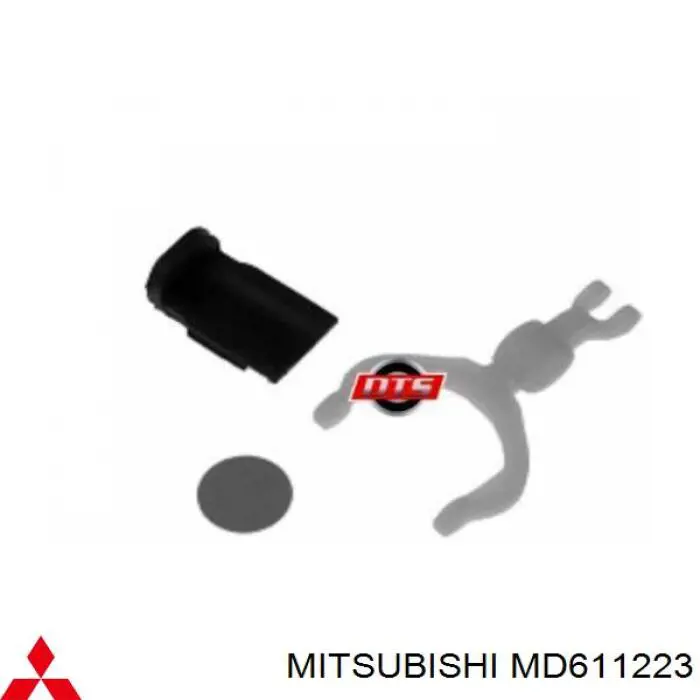 Horquilla, Motor de arranque MD611223 Mitsubishi