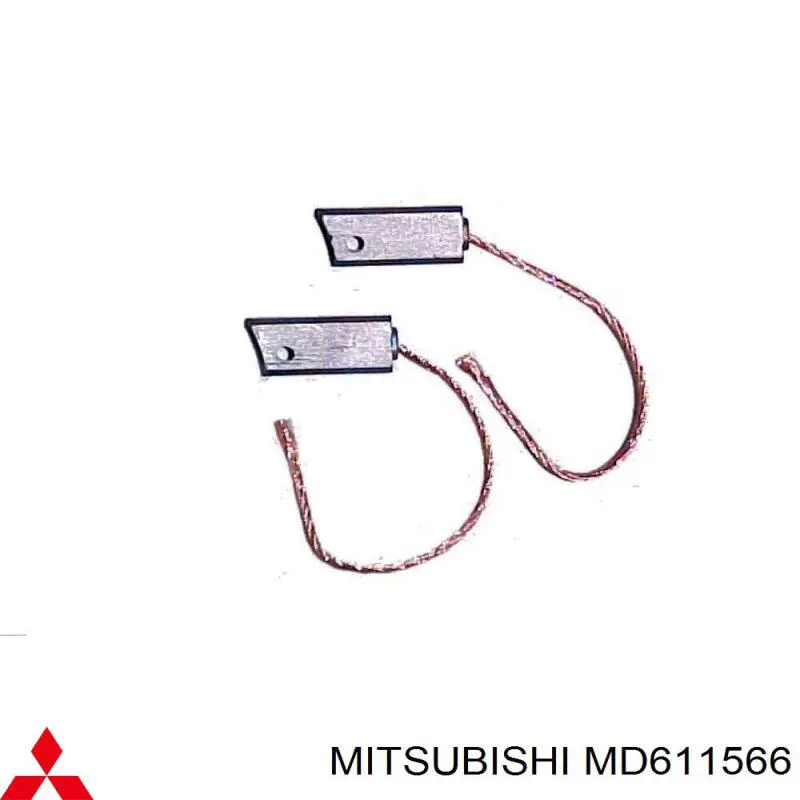 MD611566 Mitsubishi щетка генератора