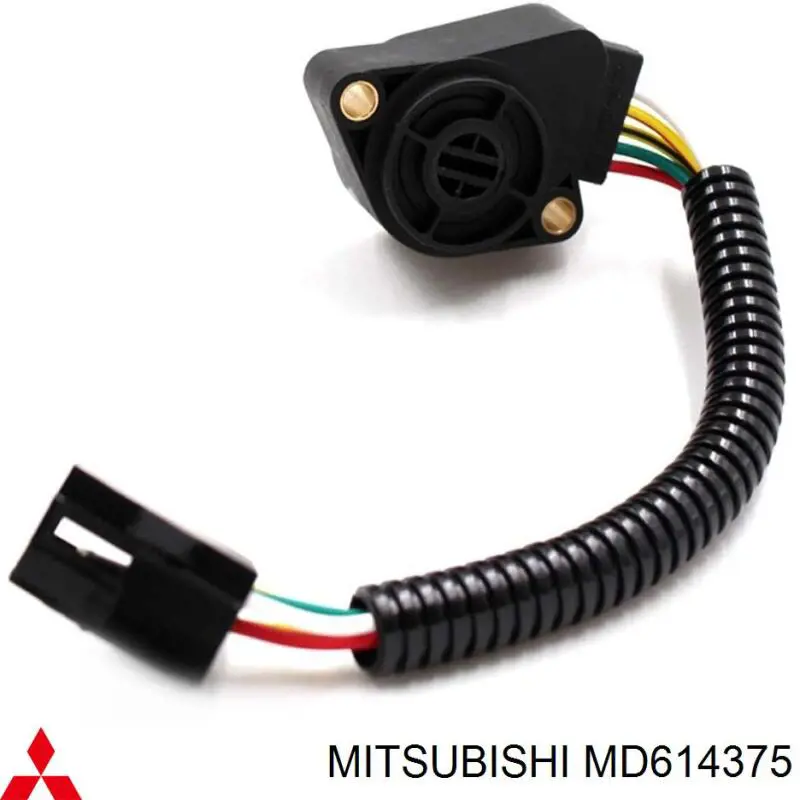 Датчик положения дроссельной заслонки (потенциометр) Mitsubishi MD614375