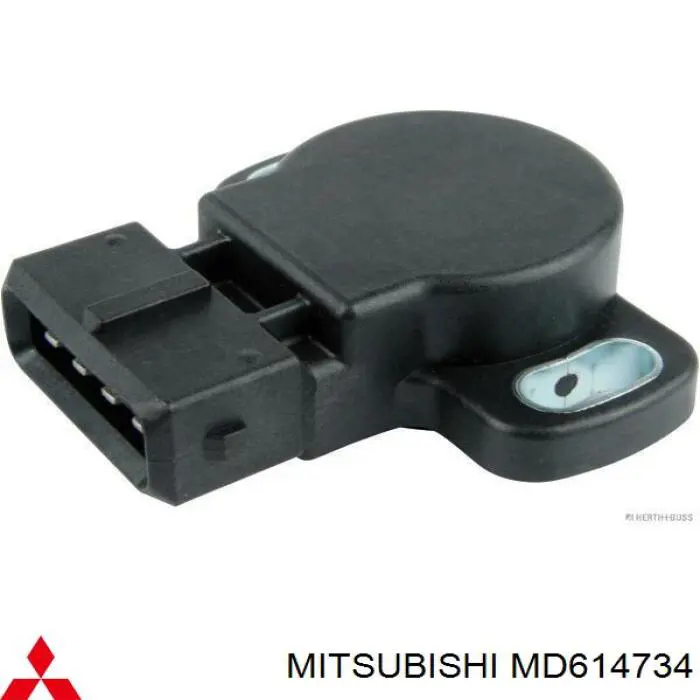 Датчик положения дроссельной заслонки (потенциометр) Mitsubishi MD614734