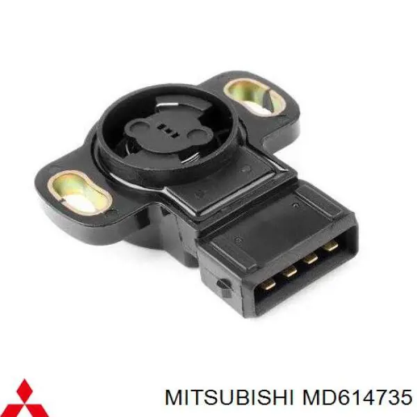 Sensor de posição da válvula de borboleta (potenciômetro) Mitsubishi Montero SPORT SUV (K8, K9) (2000 - 2004) SPORT