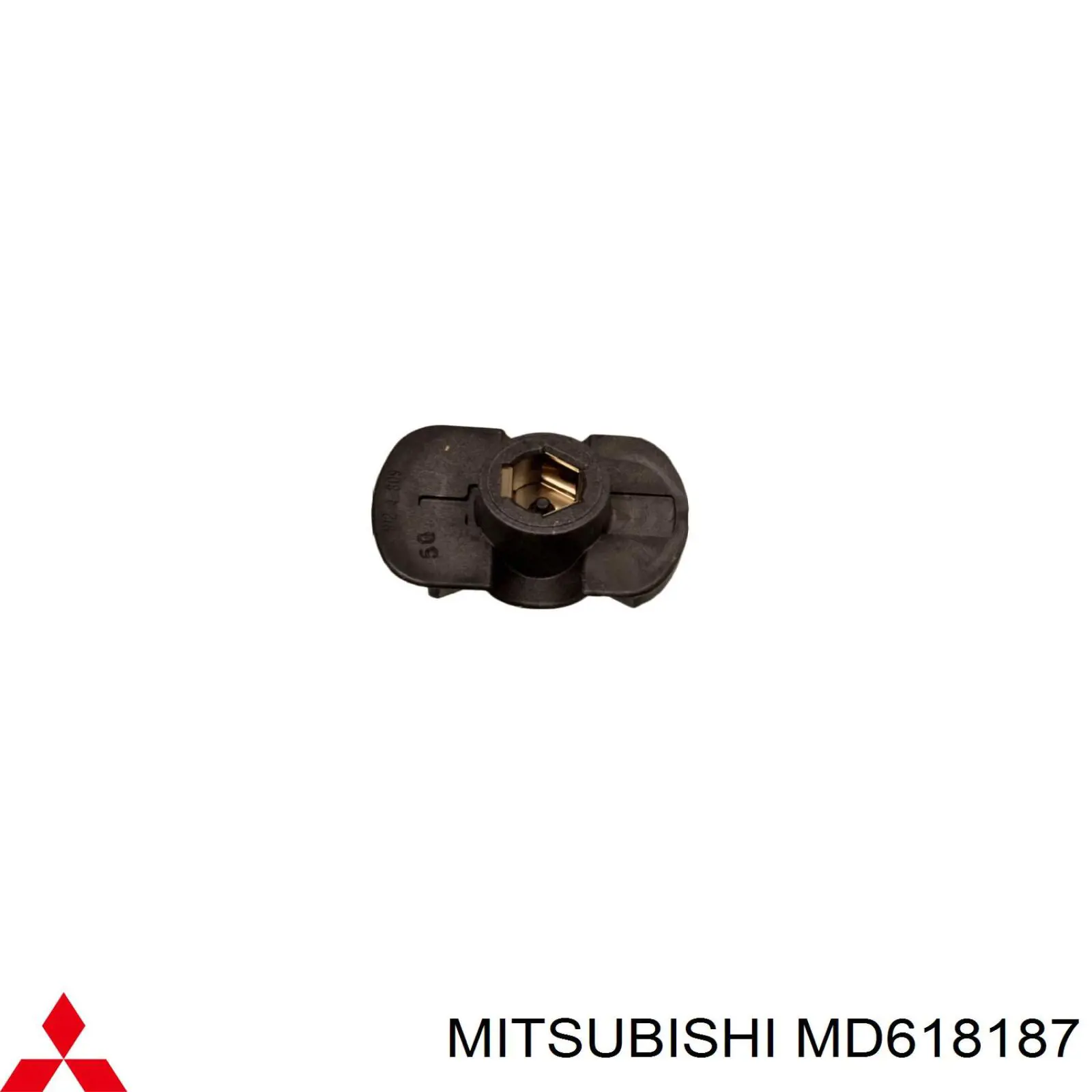 MD618187 Mitsubishi бегунок (ротор распределителя зажигания, трамблера)