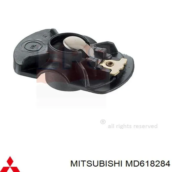 Бегунок распределителя зажигания MD618284 Mitsubishi