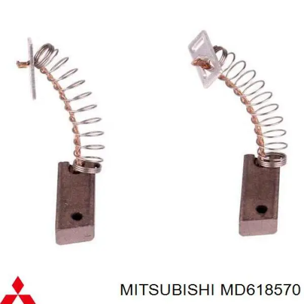 Щетка генератора Mitsubishi MD618570