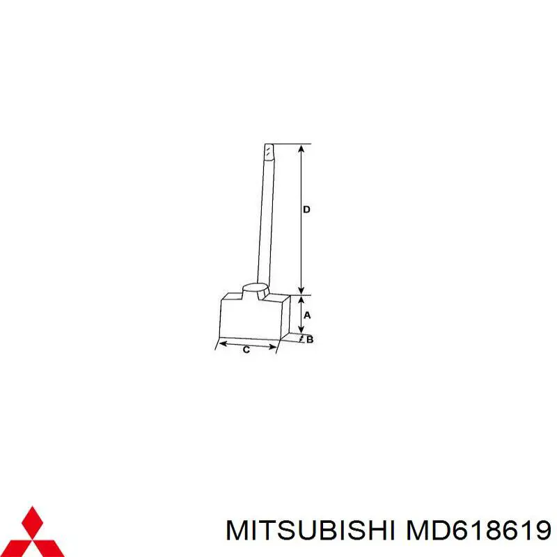 MD618619 Mitsubishi 