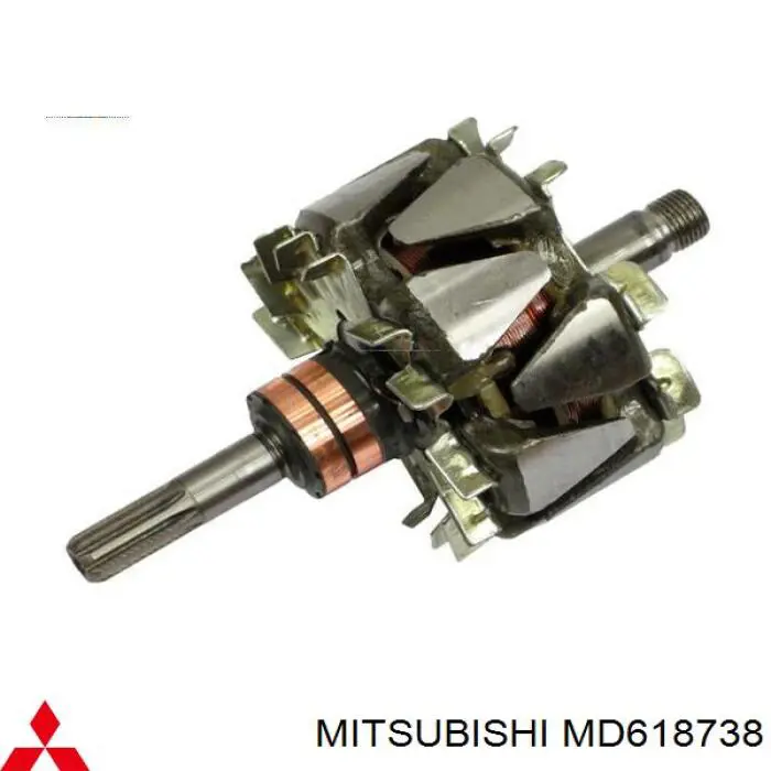 Induzido (rotor) do gerador para Mitsubishi L 200 (KA_T, KB_T)