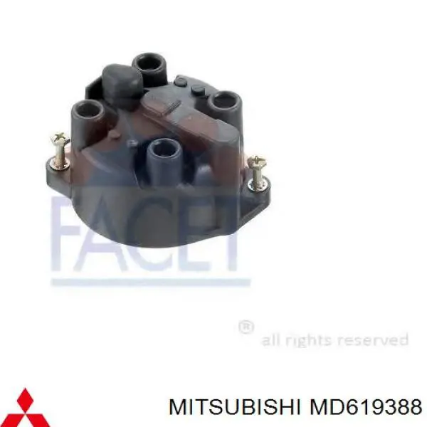 MD619388 Mitsubishi крышка распределителя зажигания (трамблера)