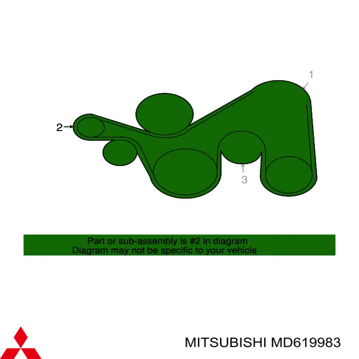 MD619983 Mitsubishi 