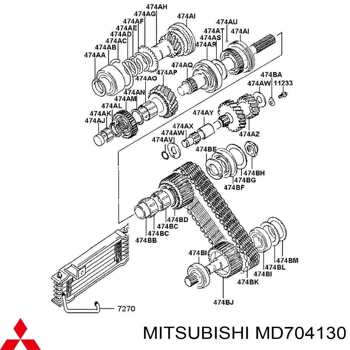 MD704130 Mitsubishi 