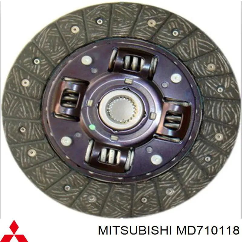 MD710118 Mitsubishi диск сцепления