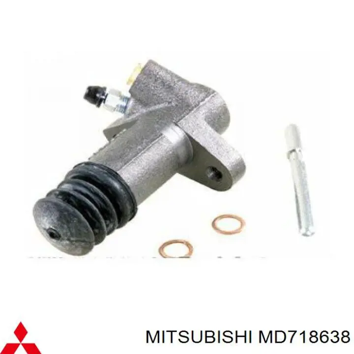 MD718638 Mitsubishi цилиндр сцепления рабочий