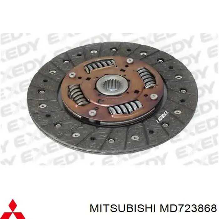 Disco de embrague MD723868 Mitsubishi