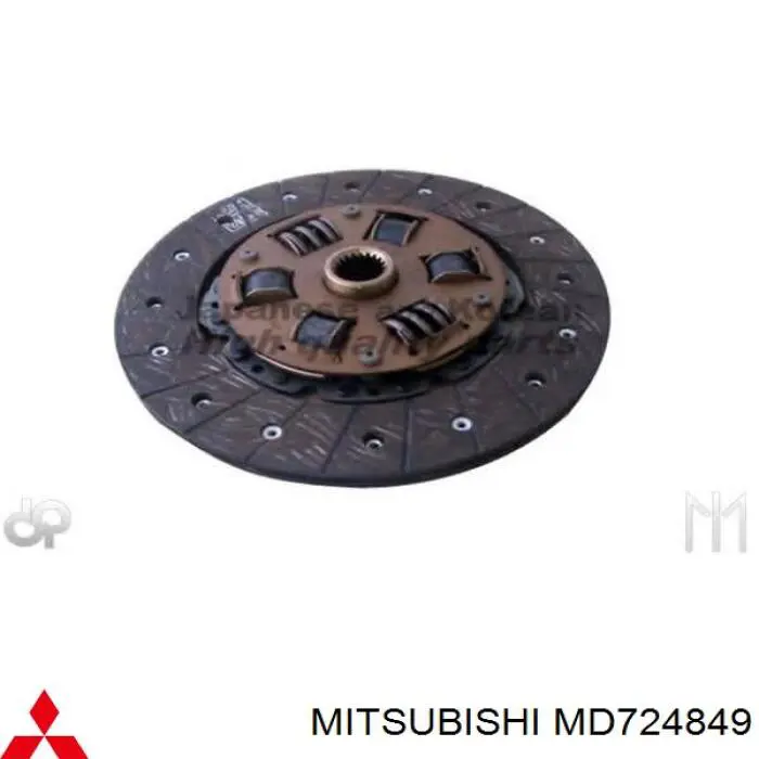MD724849 Mitsubishi диск сцепления
