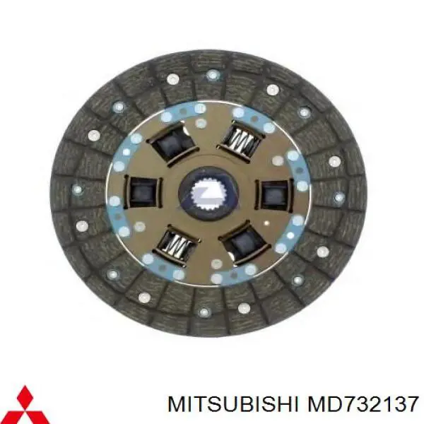 Диск сцепления Mitsubishi MD732137 цена, от 236.76 USD