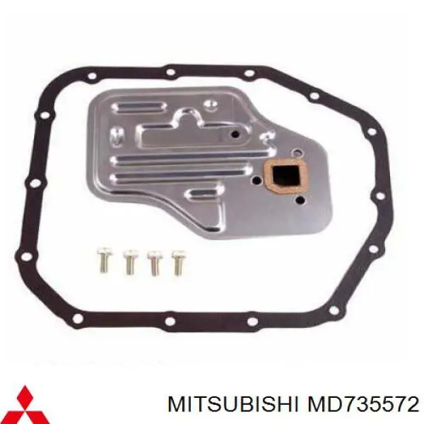 Фильтр АКПП на Mitsubishi Sigma F16A