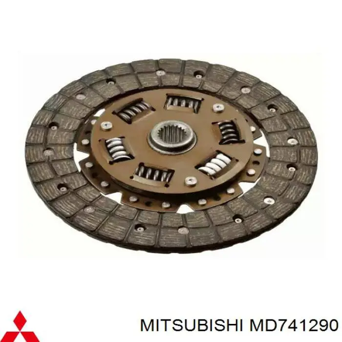 Диск сцепления на Mitsubishi Sigma F16A