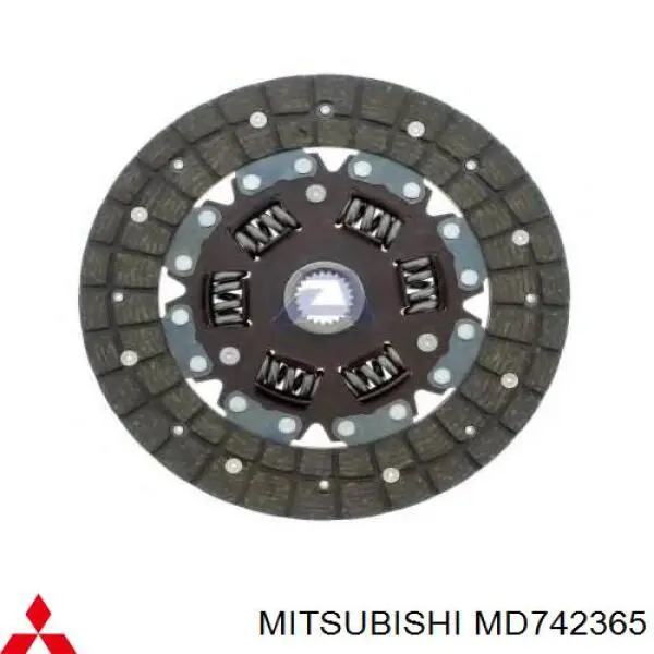 Disco de embrague MD742365 Mitsubishi