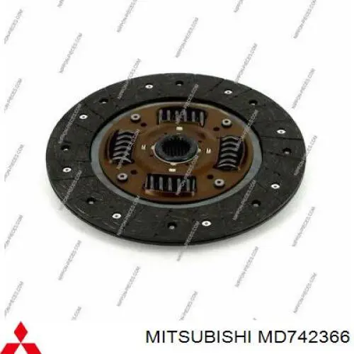 Купить MD742366 Mitsubishi Диск сцепления