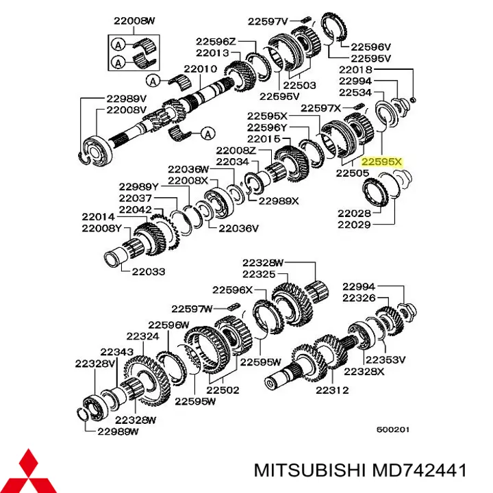 MD742441 Mitsubishi 