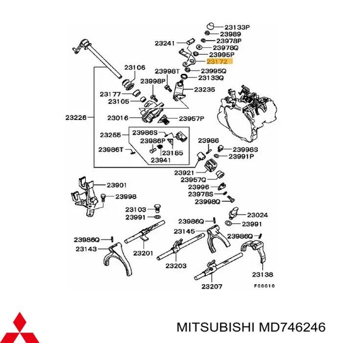 MD746246 Mitsubishi 