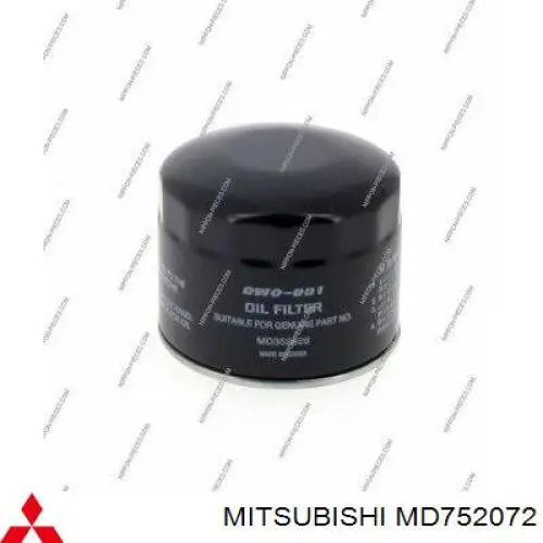 Filtro da Caixa Automática de Mudança MD752072 Mitsubishi