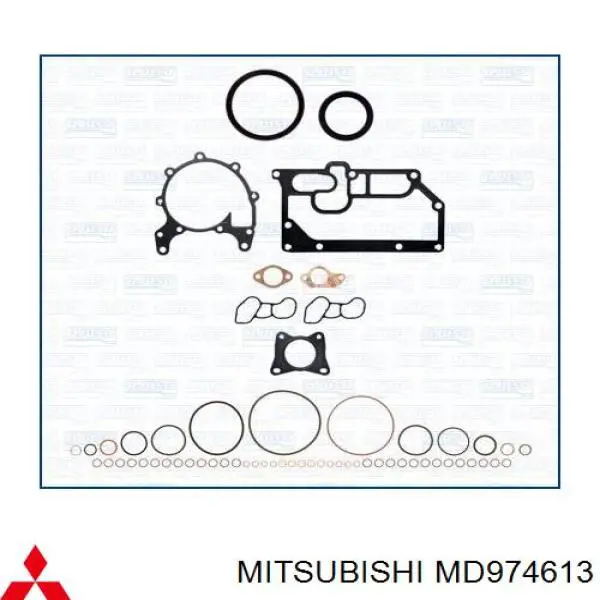 Комплект прокладок двигателя верхний Mitsubishi MD974613
