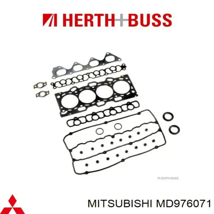 Верхний комплект прокладок двигателя Mitsubishi MD976071 цена, от 117.64 USD