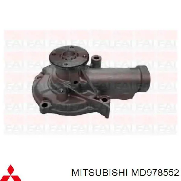 Водяной насос Mitsubishi MD978552