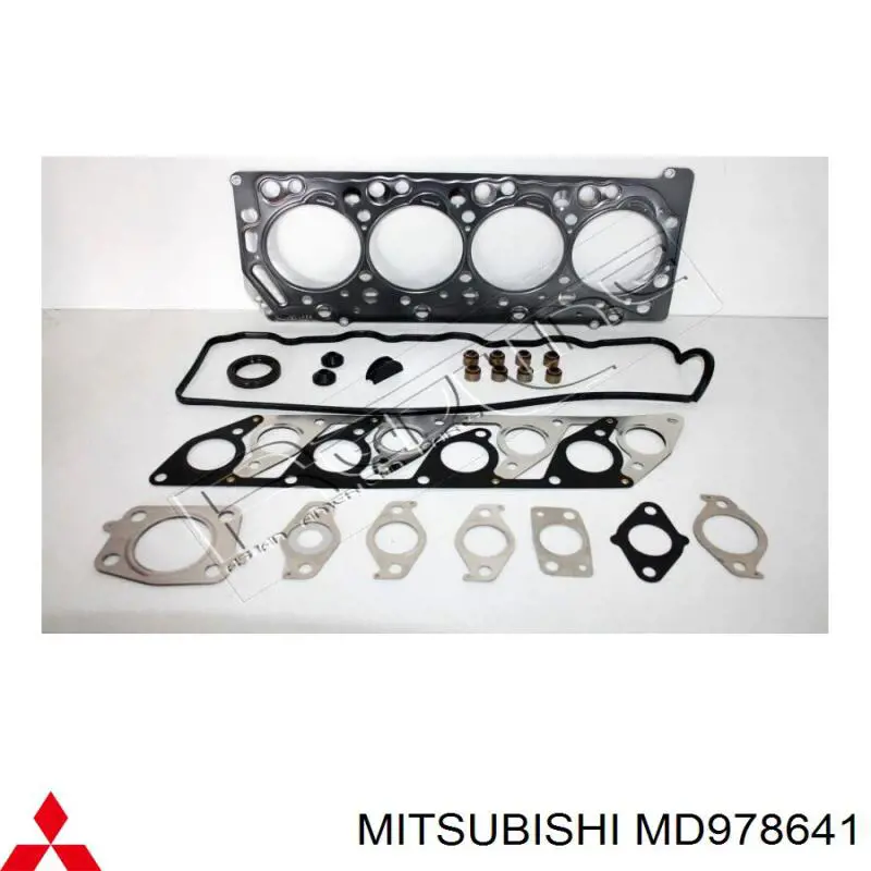 Комплект прокладок двигателя верхний Mitsubishi MD978641
