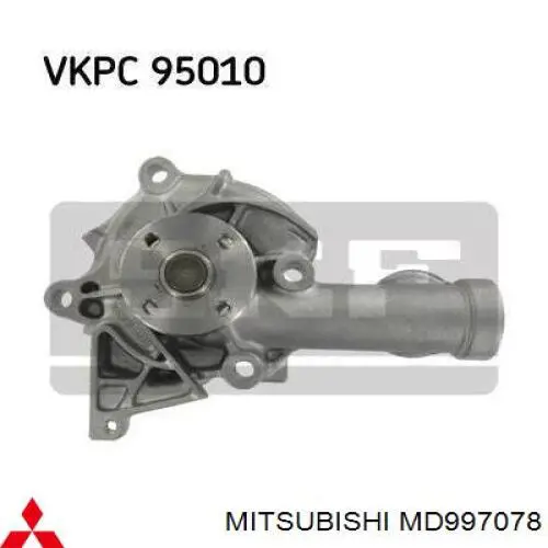 Купить MD997699 Chrysler Насос охлаждения
