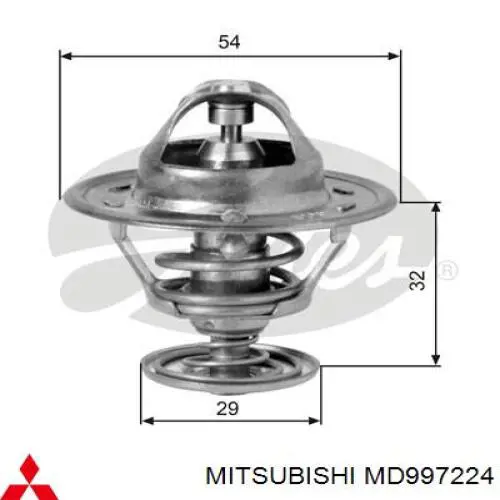 MD997224 Mitsubishi термостат