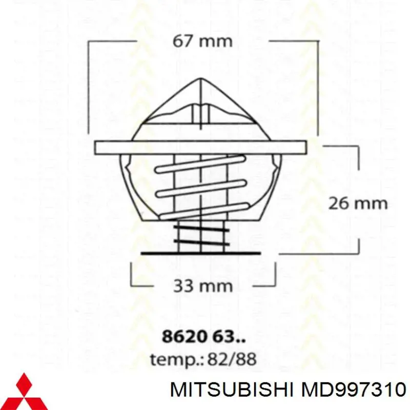  MD997310 Mitsubishi