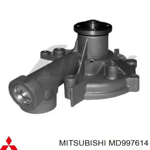 Bomba de agua MD997614 Mitsubishi