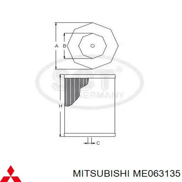 Фильтр воздушный Mann-Filter C33922