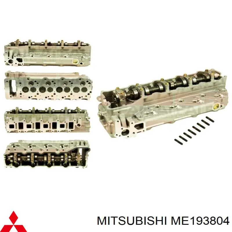Головка блока цилиндров (ГБЦ) Mitsubishi ME193804