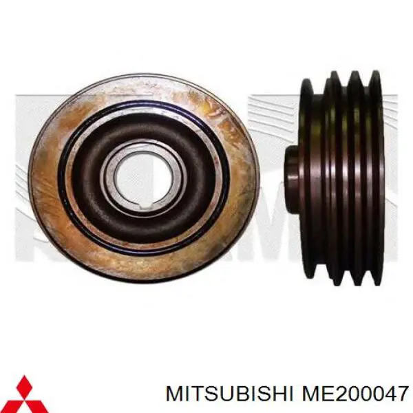 Шкив коленвала (демпфер) Mitsubishi ME200047 цена, от 65.78 USD