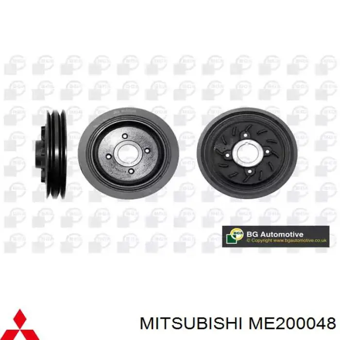 Шкив коленвала (демпфер) Hotaru MI604M40 цена, от 75.53 USD