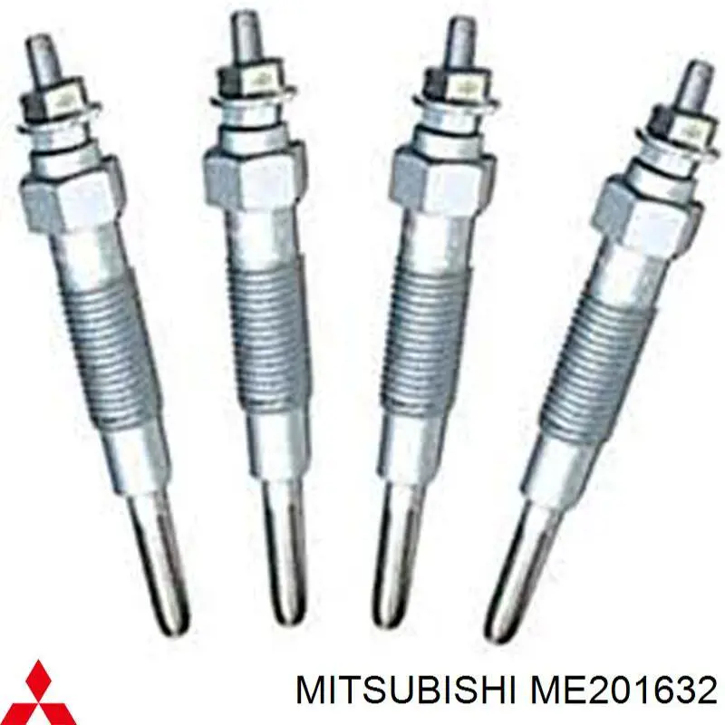 Свеча накала Mitsubishi ME201632