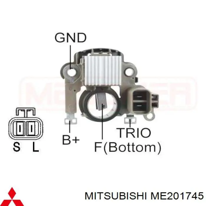 ME201745 Mitsubishi генератор