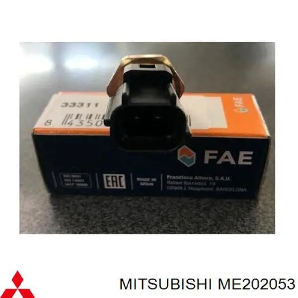  Датчик температуры охлаждающей жидкости Mitsubishi Pajero 3