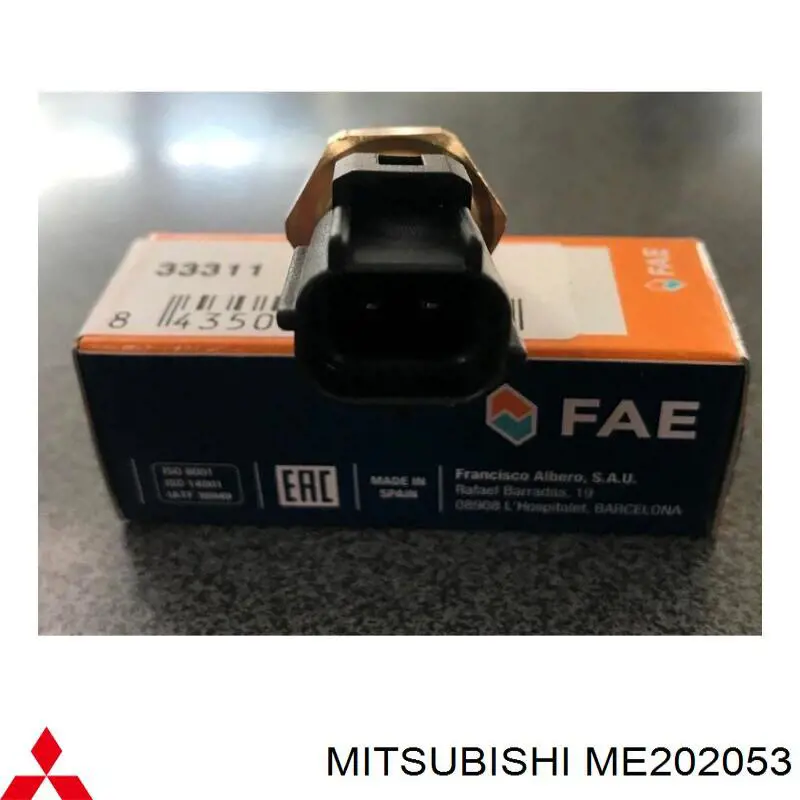 Датчик температуры охлаждающей жидкости Q2120550 Q-fix
