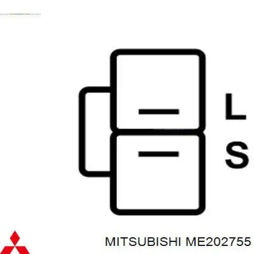 Купить ME202755 Mitsubishi Генератор