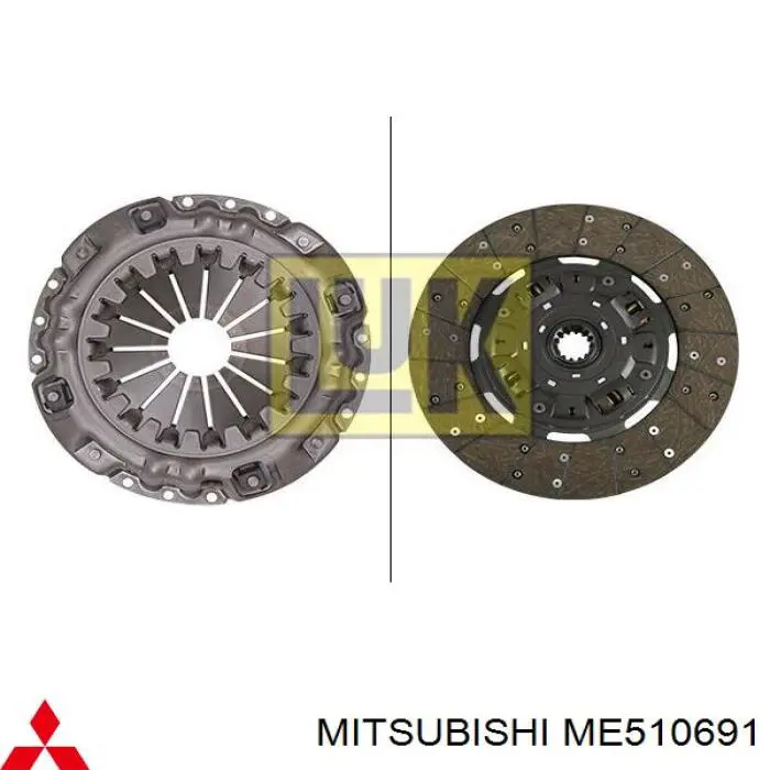 Диск сцепления ME510691 Mitsubishi