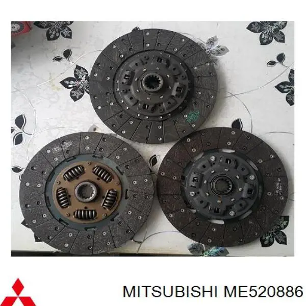 Диск сцепления ME520886 Mitsubishi